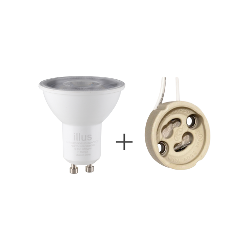 Spotlight bulb-5.9W-GU10-110° angle-CRI97-dimmable...