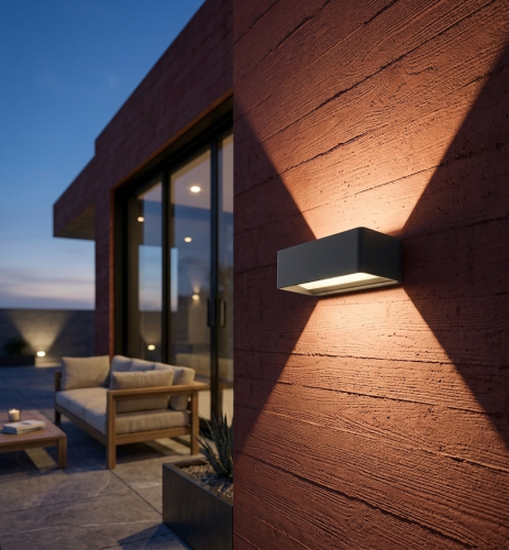 Wall-mounted LED lighting devices 7 watts