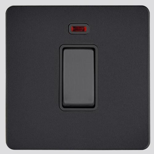 مفتاح مفرد 20 امبير ثنائي القطب ( اسود)