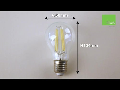 مصابيح إضاءة فلمنت إي 27 ليد 6.5واط (وحدة استشعار...