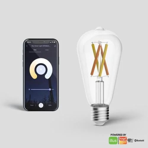 E27 smart bulb 806 lumens 6500K-1800K