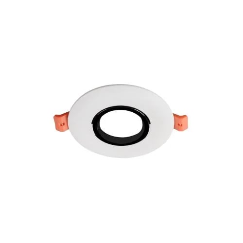 A circular recessed ceiling frame with a size of 7...