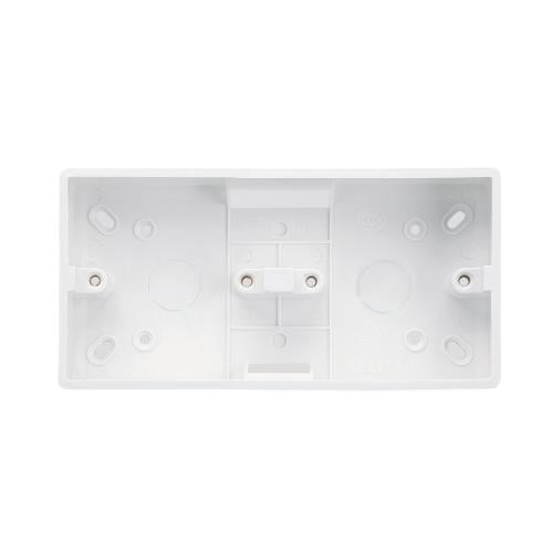 علبة تثبيت جداري ثنائي