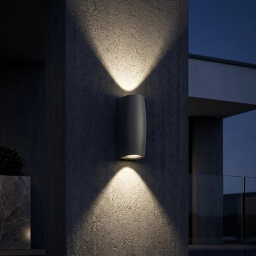 Wall-mounted lighting devices