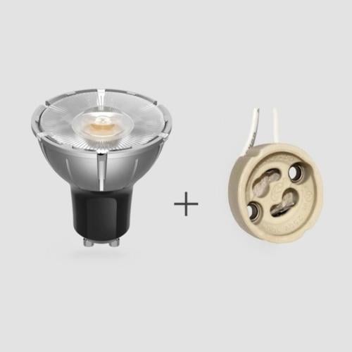 قاعدة مصباح لمبة سبوت لايت-7W-GU10-زاوية 10°-CRI95...