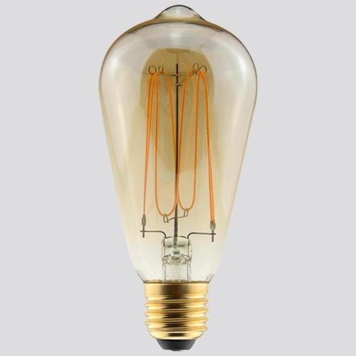 مصابيح إضاءة فلمنت إي27 ليد 6.5واط قابل للتعتيم