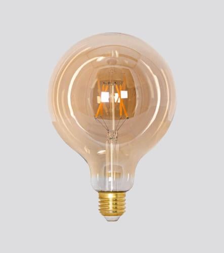 مصابيح إضاءة فلمنت إي27 ذهبى ليد 4 واط