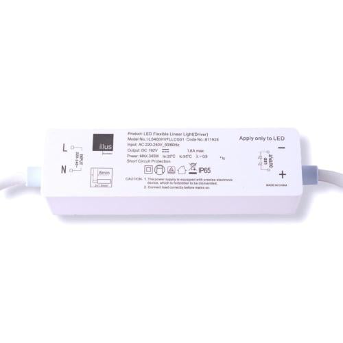 محول345واط لإضاءة خطية مرنة ليد مرتفعة الجهد