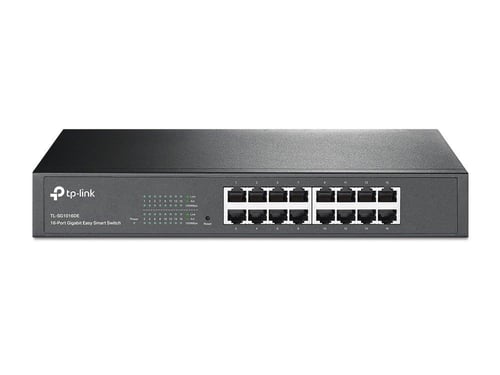 سويتش ذكي TP-Link TL-SG1016DE جيجابت 16 منفذ لإدار...