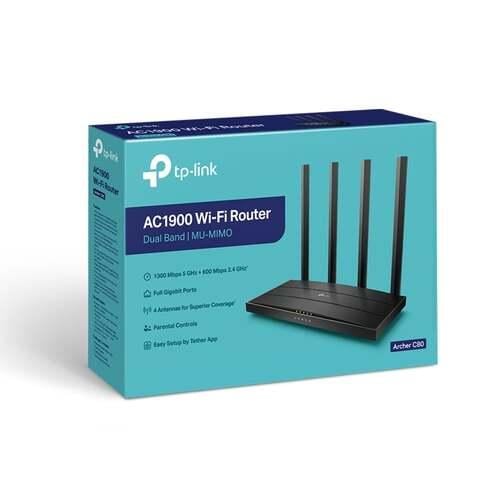 راوتر تي بي لنك لاسلكي TP-Link واي فاي فائق السرعة...