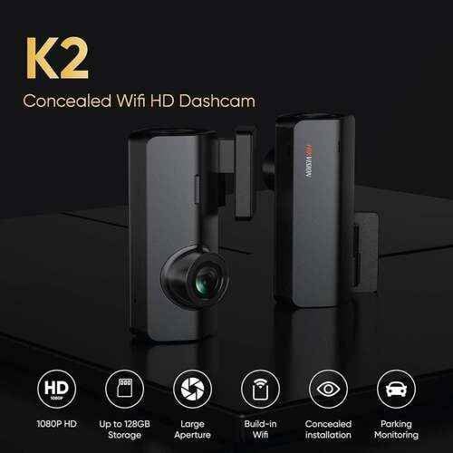 كاميرا سيارة Hikvision K2 Dashcam بعدسة واسعة 1080...
