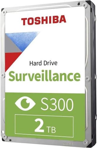 هارد ديسك توشيبا S300 2TB للمراقبة والأداء العالي