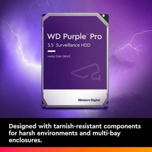 هارد ويسترن ديجيتال Purple 8TB لتسجيل كاميرات المر...