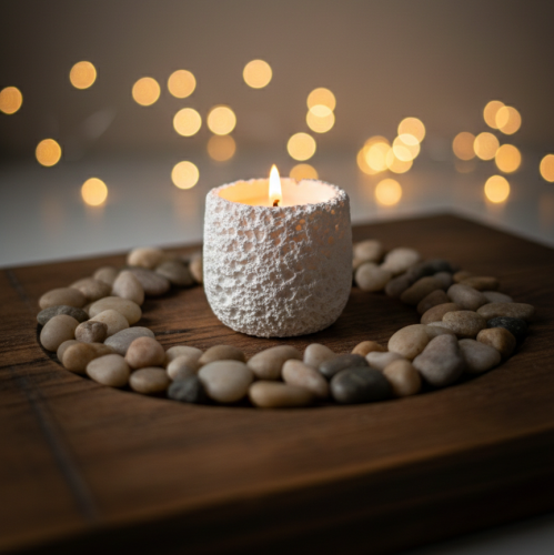 Meditation candle