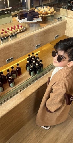 فروه اطفال أنيقة بالأسم