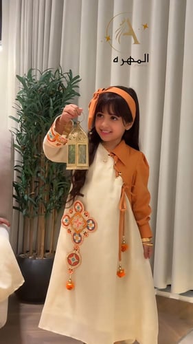 جلابية رمضاني انيقه شكل جديد