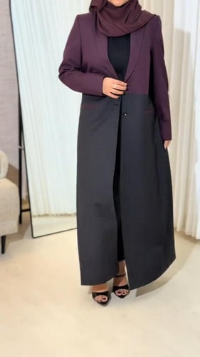عباية شتوية أنيقة