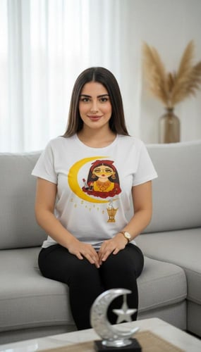 تيشيرت نسائي رمضاني انيق