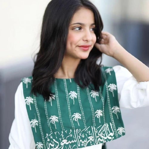 فساتين اليوم الوطني شعار المملكه