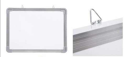 سبورة بيضاء مغناطيسي مقاس 60x90