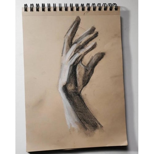 كراسة رسم بني 90جم كرافت XL Kraft - سلك , كانسون