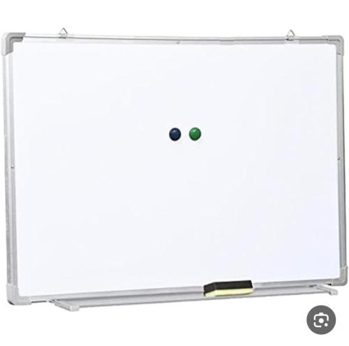 سبوره بيضاء مغناطيسي مقاس 200×120