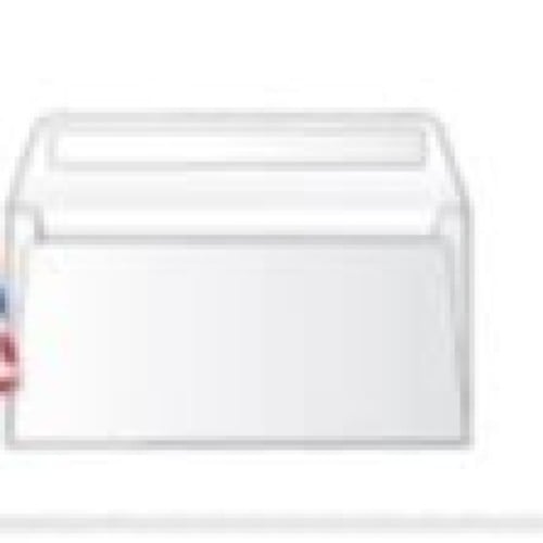 اظرف رسائل بريديه ابيض مقاس 115*225 ملم مجموعة 25...