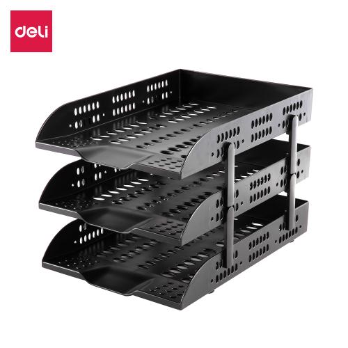 رفوف مكتب 3 دورDeli-E9215 File Tray