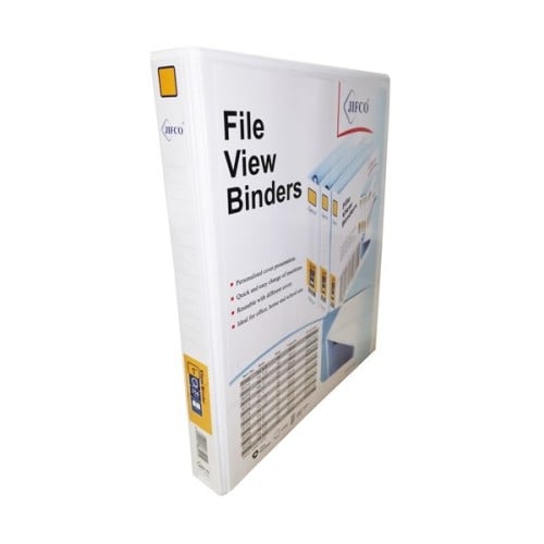 مجلد ملفات أبيض حلقتين 1 انش