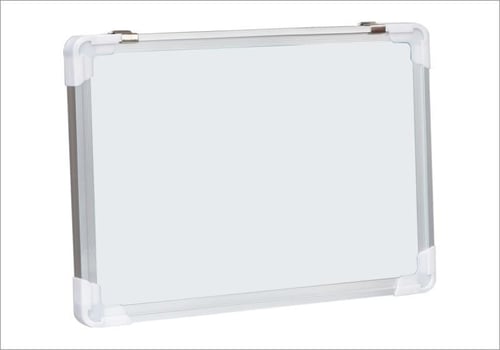 سبورة بيضاء وجهين ومغناطيسية مقاس 120x90