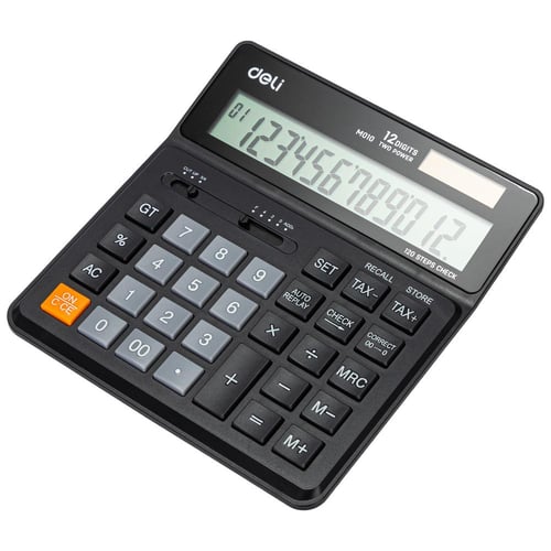 اله حاسبه مكتبي Deli-EM01020 Desktop Calculator 12