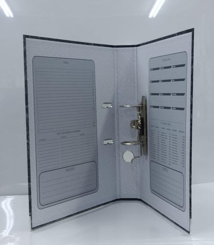 ملف افرنجي بوكس فايل FC كنت لون اسود 7.5 سم