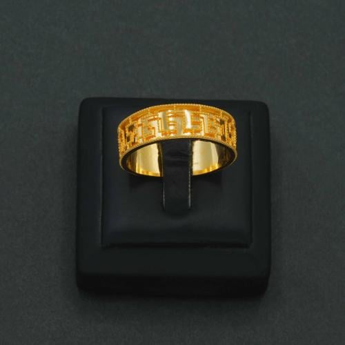 دبلة ذهب عيار 21 (R7741)