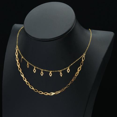 عقد ذهب عيار 21 (N5584)