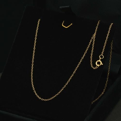 سلسال ذهب 45 سم (N6260)