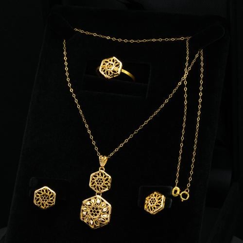 نصف طقم ذهب عيار 21 (HS5181)