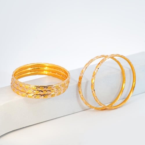 غوايش أطفال ( نقش ناعم ) عيار 21 (B4904)