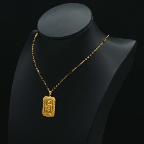 عقد ذهب عيار 21 (N7765)