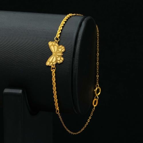 سوارة ذهب عيار 21 (B5720)