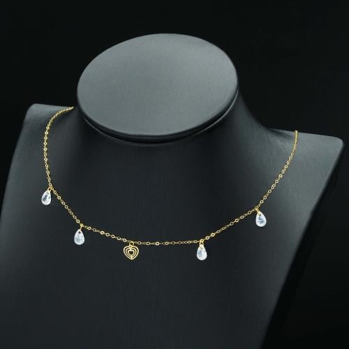 عقد ذهب تشوكر (N4552) WF