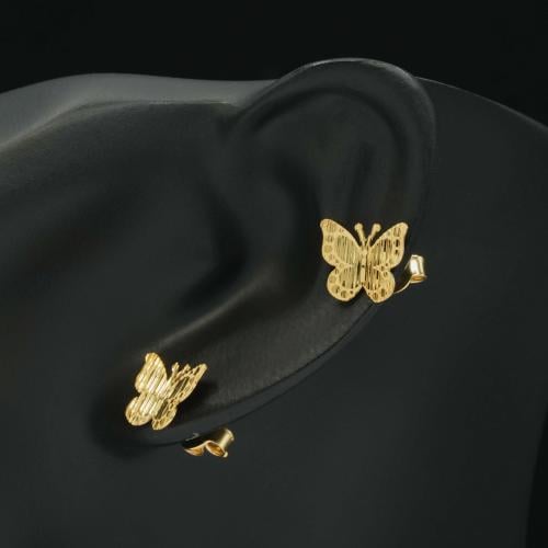 حلق ذهب ايطالي (E6304)