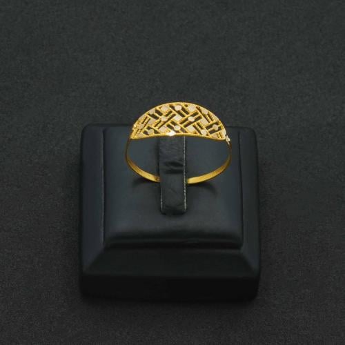 خاتم ذهب عيار 21 (R7579)