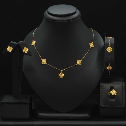 طقم ذهب عيار 21 (S6164)