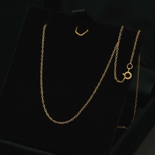 سلسال ذهب 40 سم (N6259)