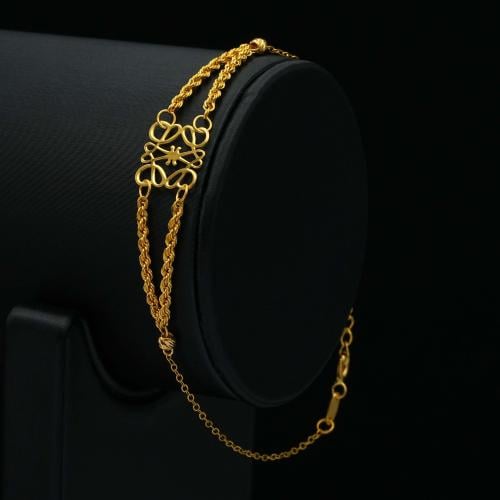 سوارة ذهب عيار 21 (B5445)