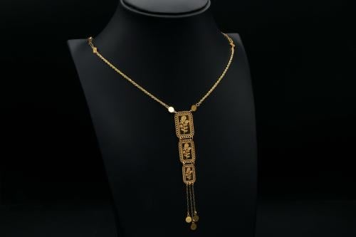 سبحة ذهب عيار 21 (N4428)