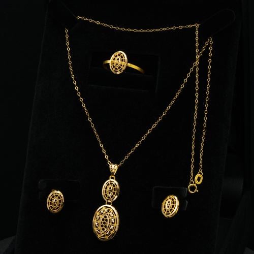 نصف طقم ذهب عيار 21 (HS5184)