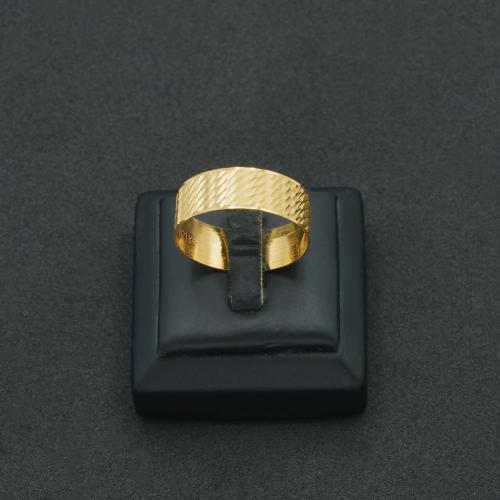 دبلة ذهب عيار 21 (R7344)