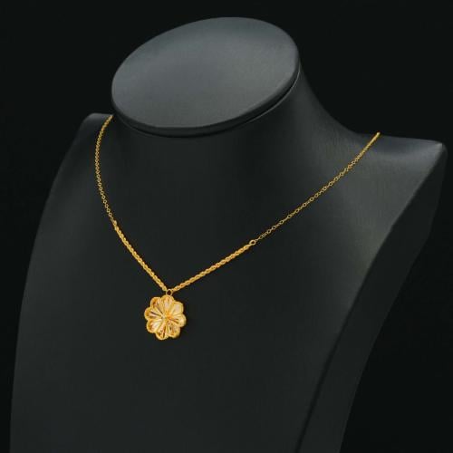 عقد ذهب عيار 21 (N6728)