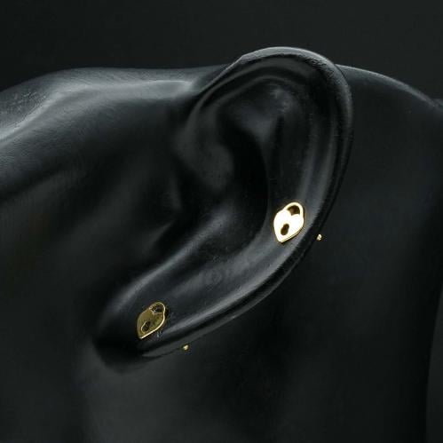 حلق ذهب طبي (E4058)